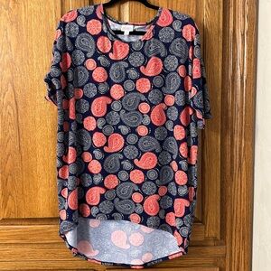 Like new LuLaRoe high low tunic top